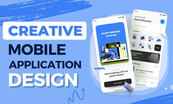 Gig Preview - Design creative and professional application ui ux