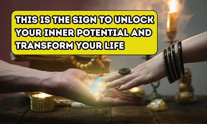 Gig Preview - Unlock your inner potential and transform your life