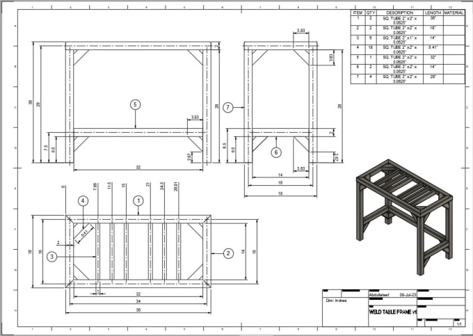 Gig Preview - Design 3d models and 2d drawings in solidworks, fusion 360