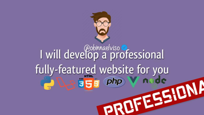 Bestseller - develop a laravel website for you from scratch