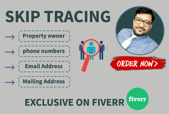 Gig Preview - Provide skip tracing for real estate business