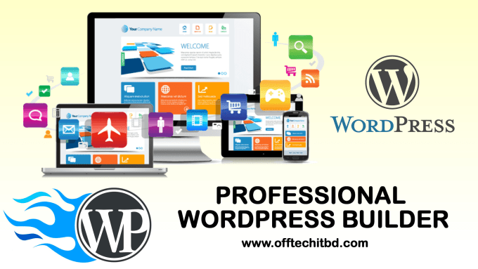 Gig Preview - Create professional wordpress website for your business