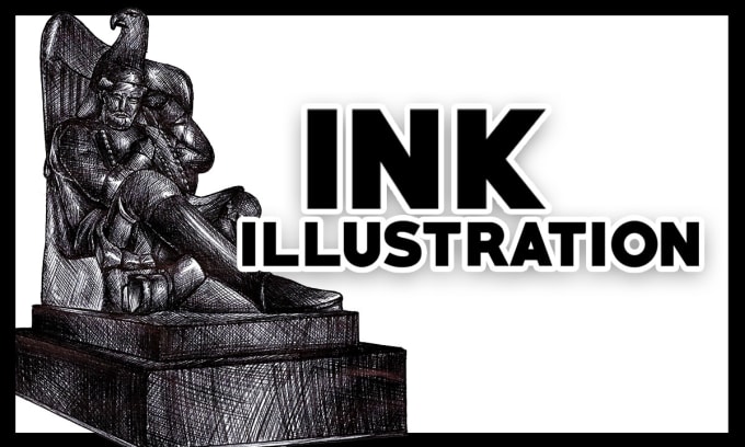 Gig Preview - Create a marvelous ink and pen illustrations for you