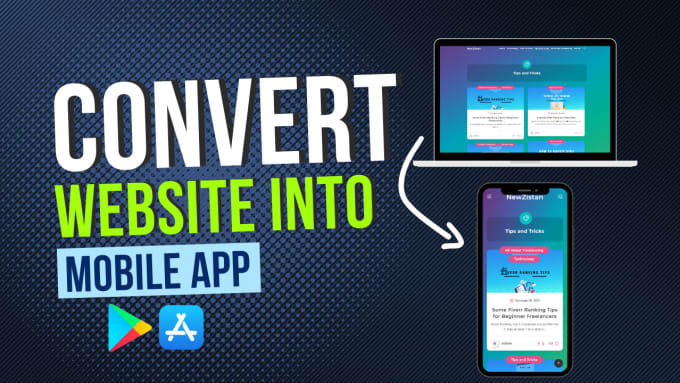 Gig Preview - Convert website to android app