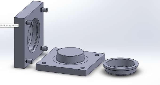 Gig Preview - Design core and cavity for injection mold