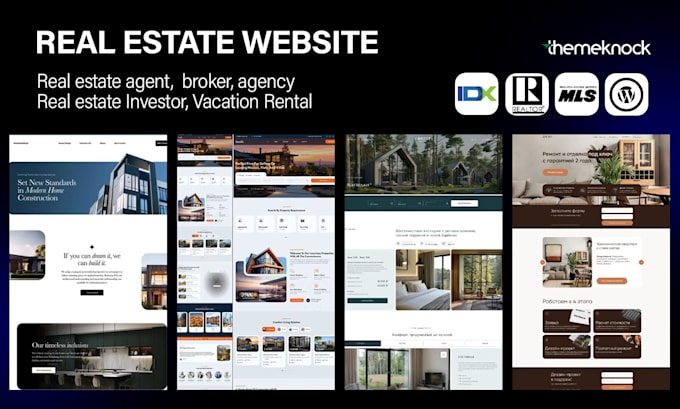 Gig Preview - Develop real estate, investor, or lead generation website