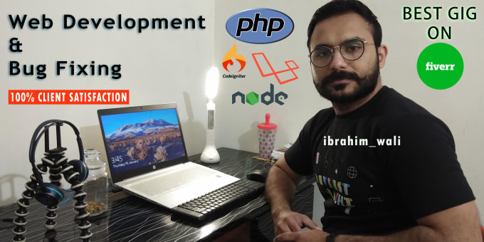 Gig Preview - Expert backend developer for PHP, laravel, wordpress, nodejs, reactjs projects