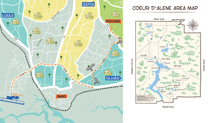 Gig Preview - Design site plan, plat map,property map illustration