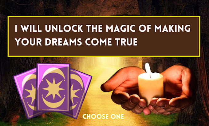 Gig Preview - Unlock the magic of making your dreams come true