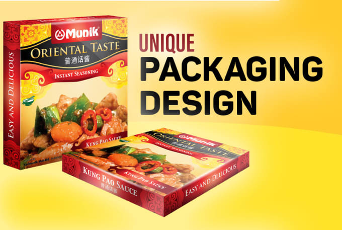 Gig Preview - Design attractive packaging and labels