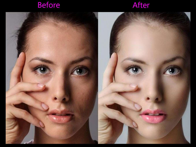 Gig Preview - Do face retouching and fix imperfection