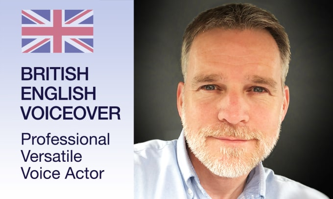 Gig Preview - Record an authentic british male voice over, voiceover 50w