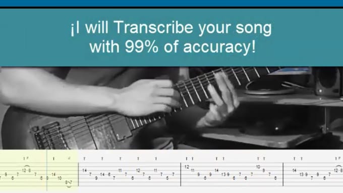 Gig Preview - Transcribe any instrument with accuracy into midi, tab or gp