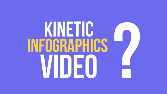 Gig Preview - Create motion graphics or kinetic typography video