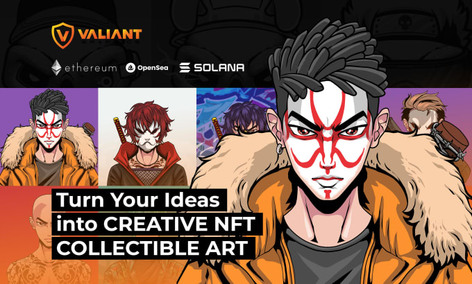 Gig Preview - Do a creative nft art that you can sell as a collectible