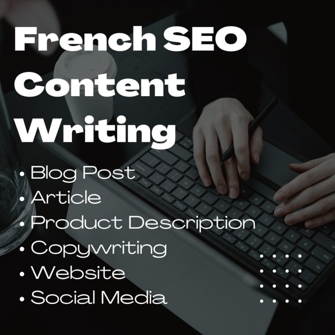 Bestseller - manually write french SEO content on any topic