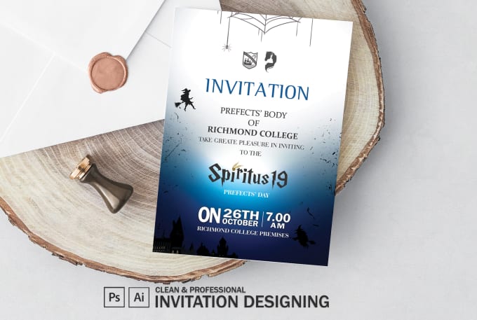 Gig Preview - Design  any party, business, event invitations