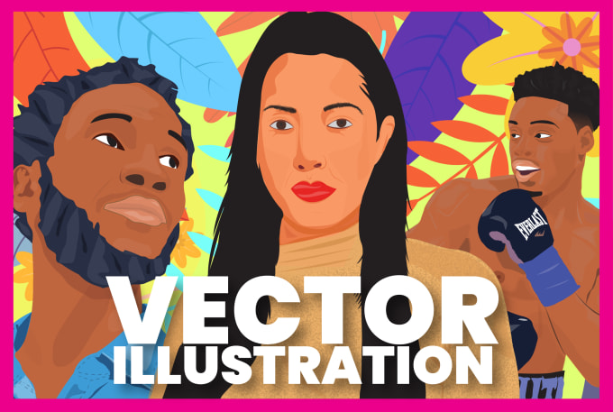 Gig Preview - Create vector illustration of your photo