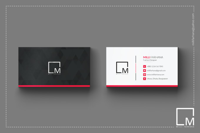 Gig Preview - Create professional business card designs