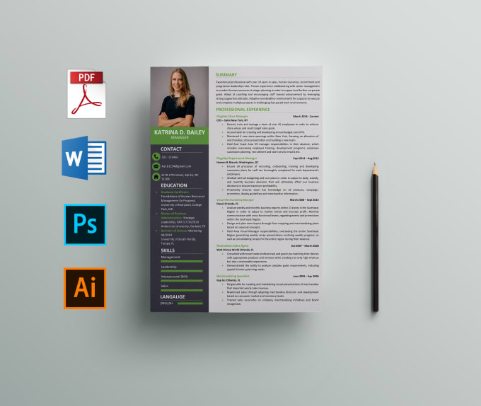 Gig Preview - Design professional resume or CV