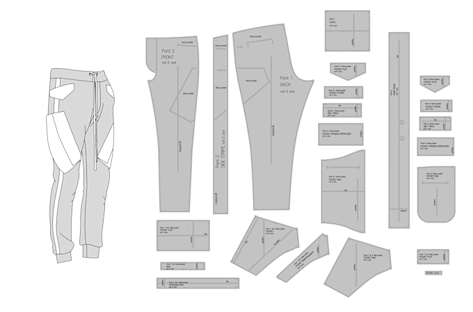 Gig Preview - Make professional sewing patterns custom pattern making