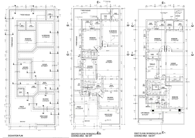 Gig Preview - Create detailed 2d  plan layouts and presentation drawings