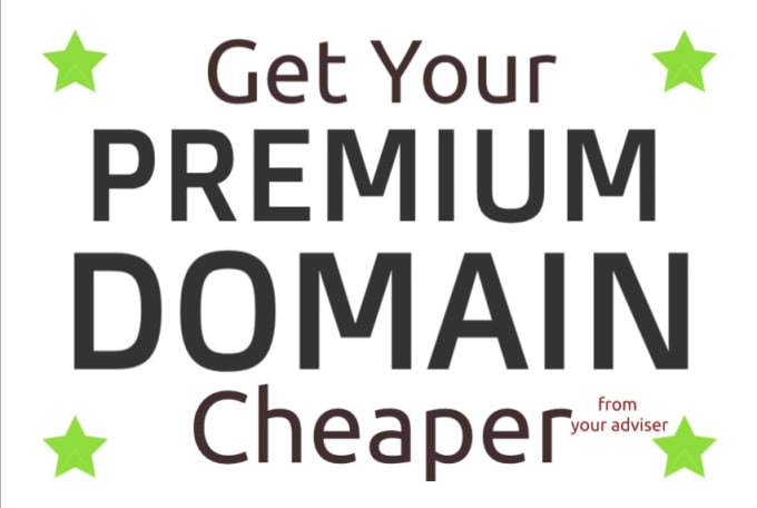 Gig Preview - Negotiate for your desired premium domain at cheaper price