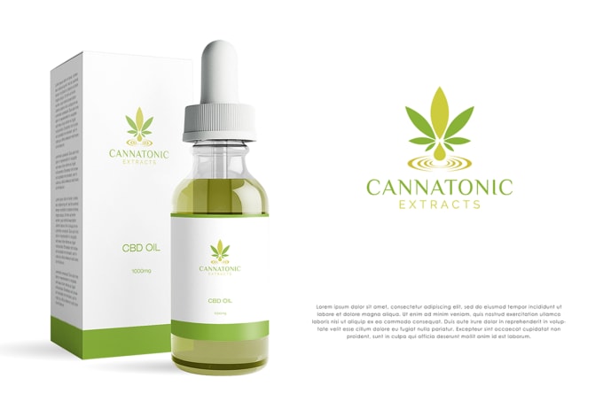 Gig Preview - Design cannabis natural hemp cbd oil and medical logo