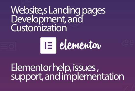 Bestseller - do elementor wordpress website development and modifications