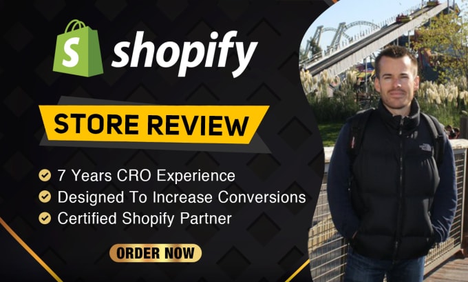 Gig Preview - Review your shopify store to increase conversions