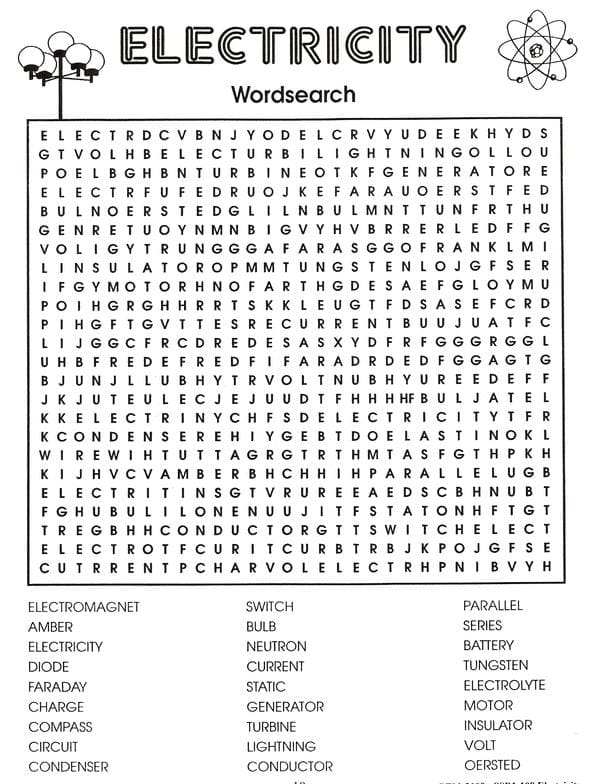 create a word search worksheet