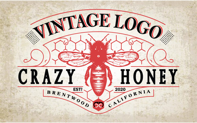 Bestseller - design a retro vintage logo for you