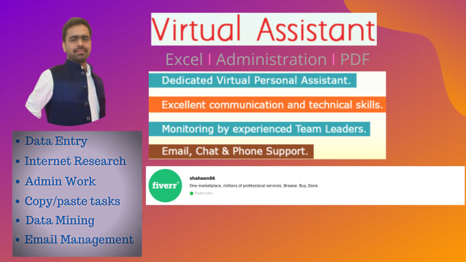 Gig Preview - Be your reliable executive admin virtual assistant