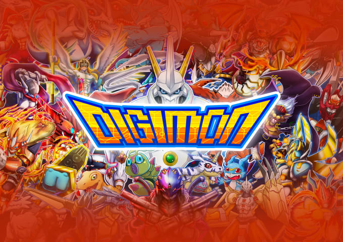 Bestseller - draw you as a digimon tamer or your digimon favorite