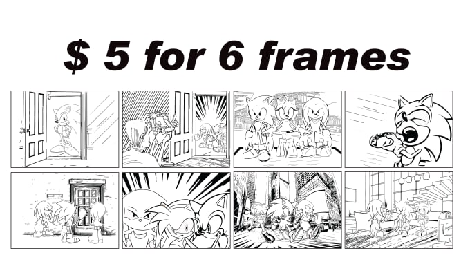 Gig Preview - Draw you a storyboard within 24h