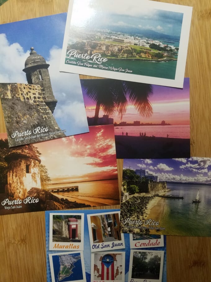 Gig Preview - Send a beautiful postcard from puerto rico to anywhere