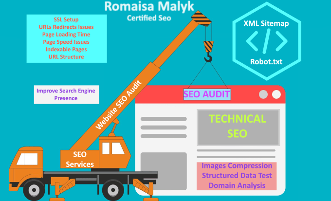 Gig Preview - Do website technical SEO audit with recommendations