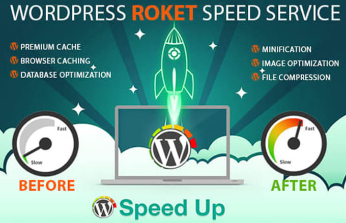 Gig Preview - Do wordpress speed optimization and improve load time