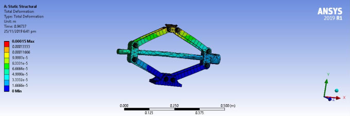 Gig Preview - Do finite element method fea using ansys and solidworks