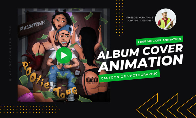 Gig Preview - Animate your album cover, single or mixtape cover