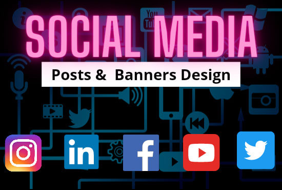 Gig Preview - Design professional facebook cover photo banner ,posts