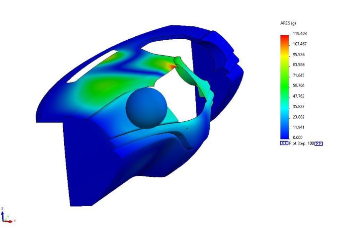 Gig Preview - Do finite element analysis fea using solidworks and ansys