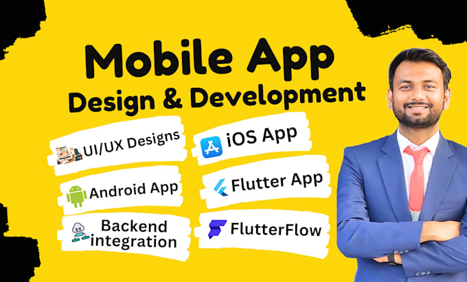 Bestseller - do mobile app development, ios app creation, flutterflow flutter app developer