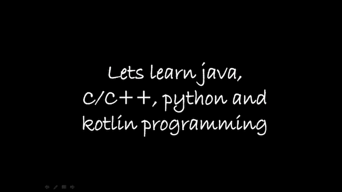 Gig Preview - Teach you java,c,cpp and python programming