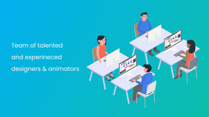 Gig Preview - Create isometric animation explainer video