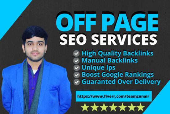 Gig Preview - Do full off page SEO, high quality manual da backlinks