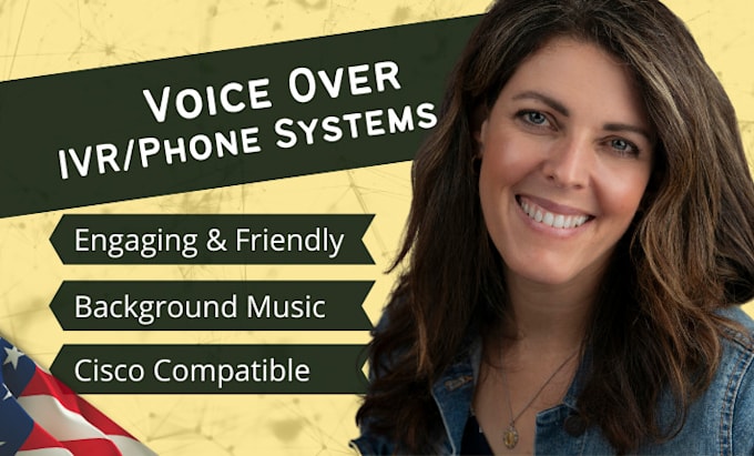 Gig Preview - Record a friendly voicemail greeting and IVR prompts for onhold phone system