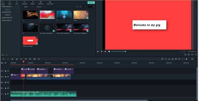 Gig Preview - Do professional video editing, clean intro and outro