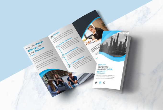 Gig Preview - Do professional bifold, trifold, brochure design