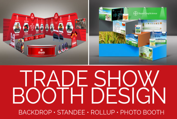 Gig Preview - Design trade booth billboard stall backdrop kiosk etc